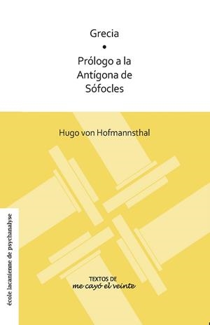 GRECIA . PRÓLOGO A LA ANTÍGONA DE SÓFOCLES | PODI127693 | VON HOFMANNSTHAL  HUGO | Llibres Parcir | Librería Parcir | Librería online de Manresa | Comprar libros en catalán y castellano online