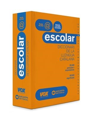 DICCIONARI ESCOLAR DE LA LLENGUA CATALANA VOX-BARCANOVA | 9788499742830 | VOX EDITORIAL | Llibres Parcir | Librería Parcir | Librería online de Manresa | Comprar libros en catalán y castellano online