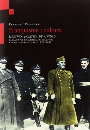 FRANQUISME I CULTURA | 9788417153175 | VILANOVA I VILA-ABADAL, FRANCESC | Llibres Parcir | Llibreria Parcir | Llibreria online de Manresa | Comprar llibres en català i castellà online