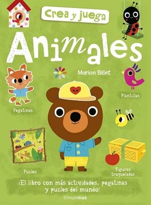 CREA Y JUEGA. ANIMALES | 9788408185451 | BILLET, MARION | Llibres Parcir | Llibreria Parcir | Llibreria online de Manresa | Comprar llibres en català i castellà online