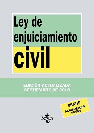 LEY DE ENJUICIAMIENTO CIVIL | 9788430974962 | EDITORIAL TECNOS | Llibres Parcir | Llibreria Parcir | Llibreria online de Manresa | Comprar llibres en català i castellà online