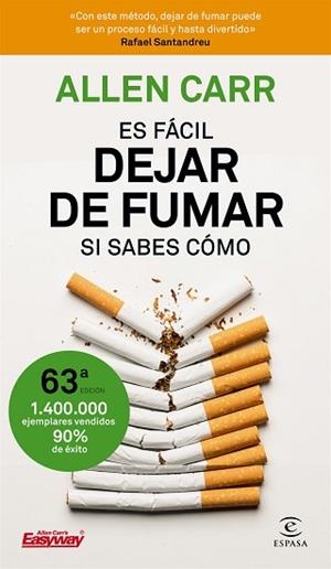 ES FÁCIL DEJAR DE FUMAR, SI SABES CÓMO | 9788467052930 | CARR, ALLEN | Llibres Parcir | Llibreria Parcir | Llibreria online de Manresa | Comprar llibres en català i castellà online