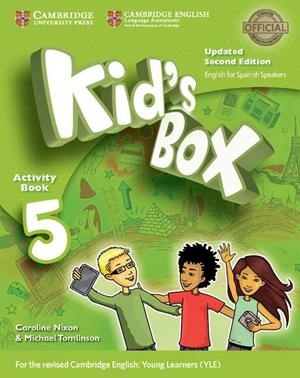 KID'S BOX LEVEL 5 ACTIVITY BOOK WITH CD ROM AND MY HOME BOOKLET UPDATED ENGLISH | 9788490369692 | NIXON, CAROLINE / TOMLINSON, MICHAEL / GRAINGER, KIRSTIE | Llibres Parcir | Llibreria Parcir | Llibreria online de Manresa | Comprar llibres en català i castellà online