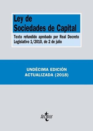 LEY DE SOCIEDADES DE CAPITAL | 9788430974993 | EDITORIAL TECNOS | Llibres Parcir | Llibreria Parcir | Llibreria online de Manresa | Comprar llibres en català i castellà online