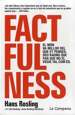 FACTFULNESS | 9788416863488 | ROSLING, HANS | Llibres Parcir | Llibreria Parcir | Llibreria online de Manresa | Comprar llibres en català i castellà online