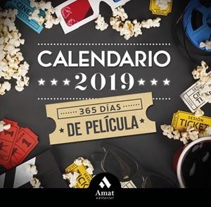CALENDARIO CINE 2019 | 9788417208387 | AMAT EDITORIAL | Llibres Parcir | Llibreria Parcir | Llibreria online de Manresa | Comprar llibres en català i castellà online