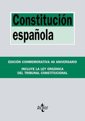 CONSTITUCIÓN ESPAÑOLA | 9788430974986 | EDITORIAL TECNOS | Llibres Parcir | Llibreria Parcir | Llibreria online de Manresa | Comprar llibres en català i castellà online