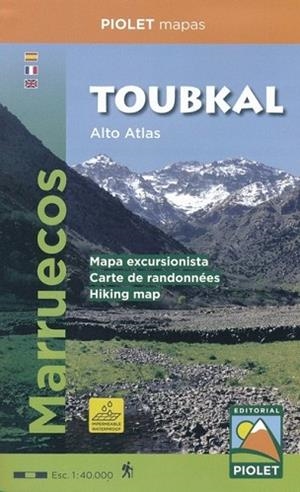 TOUBKAL. ALTO ATLAS. MARRUECOS. ESCALA 1:40.000 | 9788494708022 | EDITORIAL PIOLET | Llibres Parcir | Llibreria Parcir | Llibreria online de Manresa | Comprar llibres en català i castellà online