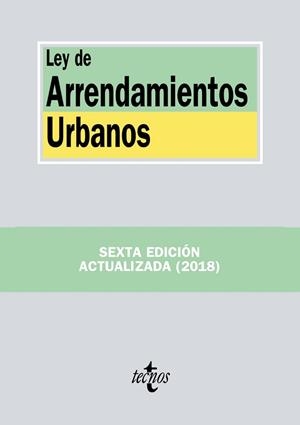 LEY DE ARRENDAMIENTOS URBANOS | 9788430974153 | EDITORIAL TECNOS | Llibres Parcir | Llibreria Parcir | Llibreria online de Manresa | Comprar llibres en català i castellà online