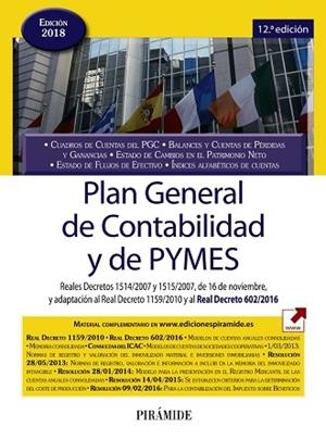 PLAN GENERAL DE CONTABILIDAD Y DE PYMES | 9788436839159 | EDICIONES PIRÁMIDE | Llibres Parcir | Llibreria Parcir | Llibreria online de Manresa | Comprar llibres en català i castellà online
