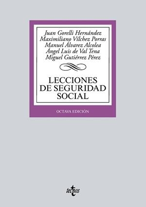 LECCIONES DE SEGURIDAD SOCIAL | 9788430974696 | GORELLI HERNÁNDEZ, JUAN / VÍLCHEZ PORRAS, MAXIMILIANO / ÁLVAREZ ALCOLEA, MANUEL / VAL TENA, ÁNGEL LU | Llibres Parcir | Llibreria Parcir | Llibreria online de Manresa | Comprar llibres en català i castellà online