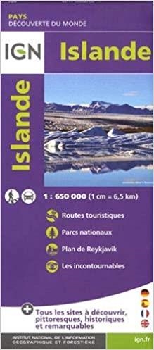 ISLANDE 1:650.000 -IGN | 9782758545859 | Llibres Parcir | Librería Parcir | Librería online de Manresa | Comprar libros en catalán y castellano online