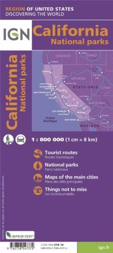 CALIFORNIE ET LES GRANDS PARCS 1:800.000 -IGN | 9782758547372 | Llibres Parcir | Librería Parcir | Librería online de Manresa | Comprar libros en catalán y castellano online