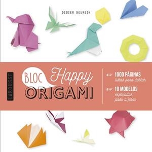 ORIGAMI BLOC HAPPY | 9788417720131 | BOURSIN, DIDIER | Llibres Parcir | Librería Parcir | Librería online de Manresa | Comprar libros en catalán y castellano online