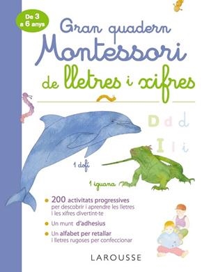 GRAN QUADERN MONTESSORI DE LLETRES I XIFRES | 9788417720315 | LAROUSSE EDITORIAL/URVOY, DELPHINE | Llibres Parcir | Llibreria Parcir | Llibreria online de Manresa | Comprar llibres en català i castellà online