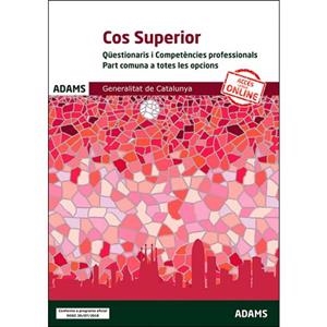 QÜESTIONARIS I COMPETÈNCIES PROFESSIONALS. COS SUPERIOR. PART COMUNA A TOTES LES | 9788413271255 | Llibres Parcir | Llibreria Parcir | Llibreria online de Manresa | Comprar llibres en català i castellà online