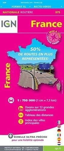 975 FRANCE 2019 1:750.000 RECTO-VERSO -IGN | 9782758545798 | IGN - INSTITUT GEOGRAPHIQUE NATIONAL | Llibres Parcir | Llibreria Parcir | Llibreria online de Manresa | Comprar llibres en català i castellà online