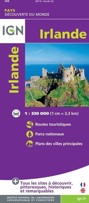 IRLANDE 1:300.000 -IGN | 9782758534631 | Llibres Parcir | Librería Parcir | Librería online de Manresa | Comprar libros en catalán y castellano online