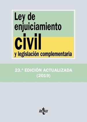 LEY DE ENJUICIAMIENTO CIVIL Y LEGISLACIÓN COMPLEMENTARIA | 9788430977079 | EDITORIAL TECNOS | Llibres Parcir | Llibreria Parcir | Llibreria online de Manresa | Comprar llibres en català i castellà online