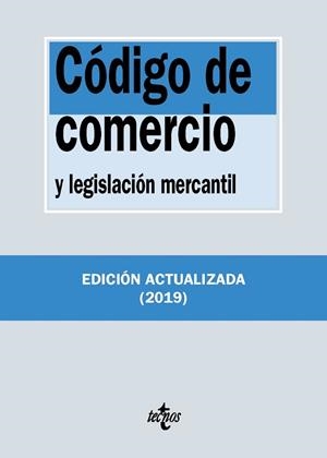 CÓDIGO DE COMERCIO Y LEGISLACIÓN MERCANTIL | 9788430977093 | EDITORIAL TECNOS | Llibres Parcir | Llibreria Parcir | Llibreria online de Manresa | Comprar llibres en català i castellà online
