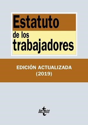 ESTATUTO DE LOS TRABAJADORES | 9788430977147 | EDITORIAL TECNOS | Llibres Parcir | Llibreria Parcir | Llibreria online de Manresa | Comprar llibres en català i castellà online