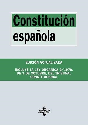 CONSTITUCIÓN ESPAÑOLA | 9788430977178 | EDITORIAL TECNOS | Llibres Parcir | Llibreria Parcir | Llibreria online de Manresa | Comprar llibres en català i castellà online