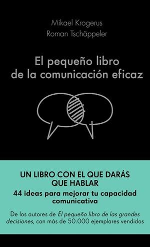 EL PEQUEÑO LIBRO DE LA COMUNICACIÓN EFICAZ | 9788417568757 | KROGERUS, MIKAEL/TSCHÄPPELER, ROMAN | Llibres Parcir | Librería Parcir | Librería online de Manresa | Comprar libros en catalán y castellano online