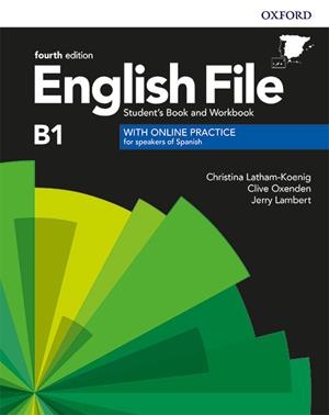 ENGLISH FILE 4TH EDITION B1. STUDENT'S BOOK AND WORKBOOK WITH KEY PACK | 9780194058063 | LATHAM-KOENIG, CHRISTINA / OXENDEN, CLIVE / LAMBERT, JERRY | Llibres Parcir | Llibreria Parcir | Llibreria online de Manresa | Comprar llibres en català i castellà online