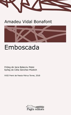 EMBOSCADA | 9788413031071 | VIDAL BONAFONT, AMADEU | Llibres Parcir | Llibreria Parcir | Llibreria online de Manresa | Comprar llibres en català i castellà online