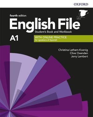 ENGLISH FILE 4TH EDITION A1. STUDENT'S BOOK AND WORKBOOK WITH KEY PACK | 9780194057950 | LATHAM-KOENIG, CHRISTINA / OXENDEN, CLIVE / LAMBERT, JERRY | Llibres Parcir | Librería Parcir | Librería online de Manresa | Comprar libros en catalán y castellano online