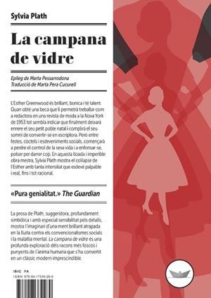 LA CAMPANA DE VIDRE | 9788417339289 | PLATH, SYLVIA | Llibres Parcir | Librería Parcir | Librería online de Manresa | Comprar libros en catalán y castellano online