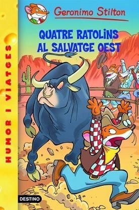 QUATRE RATOLINS AL SALVATGE OEST GERONIMO STILTON 27 | 9788492671793 | GERONIMO STILTON | Llibres Parcir | Librería Parcir | Librería online de Manresa | Comprar libros en catalán y castellano online