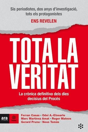 TOTA LA VERITAT | 9788417804183 | CASAS I MANRESA, FERRAN/ANCHUSTEGUI-ECHEARTE I ATIENZA, ODEI/MARTÍNEZ I AMAT, MARC/MATEOS I MIRET, R | Llibres Parcir | Librería Parcir | Librería online de Manresa | Comprar libros en catalán y castellano online