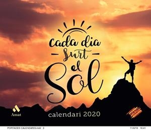 CALENDARI CADA DIA SURT EL SOL 2020 | 9788497354905 | AMAT EDITORIAL | Llibres Parcir | Llibreria Parcir | Llibreria online de Manresa | Comprar llibres en català i castellà online