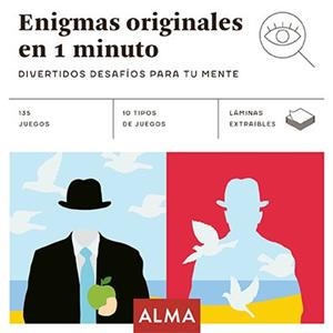 ENIGMAS ORIGINALES EN 1 MINUTO | 9788418008474 | VV.AA. | Llibres Parcir | Librería Parcir | Librería online de Manresa | Comprar libros en catalán y castellano online