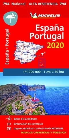 MAPA NATIONAL ESPAÑA - PORTUGAL 2020 "ALTA RESISTENCIA" | 9782067244320 | VARIOS AUTORES | Llibres Parcir | Librería Parcir | Librería online de Manresa | Comprar libros en catalán y castellano online