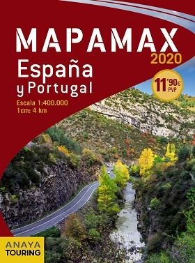 MAPAMAX - 2020 | 9788491582939 | ANAYA TOURING | Llibres Parcir | Librería Parcir | Librería online de Manresa | Comprar libros en catalán y castellano online