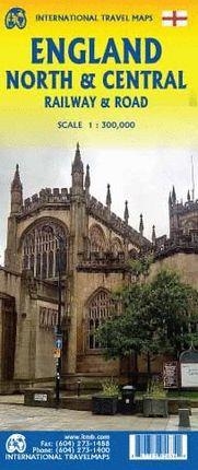 ENGLAND NORTH & CENTRAL RAILWAY & ROAD, MAPA ITMB | 9781771292634 | ITMB PUBLISHING (INTERNATIONAL TRAVEL MAPS & BOOKS) | Llibres Parcir | Librería Parcir | Librería online de Manresa | Comprar libros en catalán y castellano online