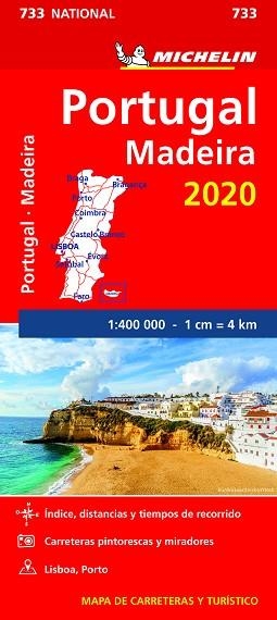 MAPA NATIONAL PORTUGAL, MADEIRA 2020 | 9782067243958 | VARIOS AUTORES | Llibres Parcir | Librería Parcir | Librería online de Manresa | Comprar libros en catalán y castellano online