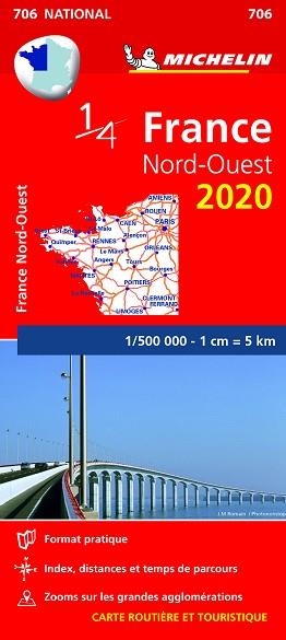 MAPA NATIONAL FRANCE NORD-OUEST 2020 | 9782067242685 | VARIOS AUTORES | Llibres Parcir | Llibreria Parcir | Llibreria online de Manresa | Comprar llibres en català i castellà online
