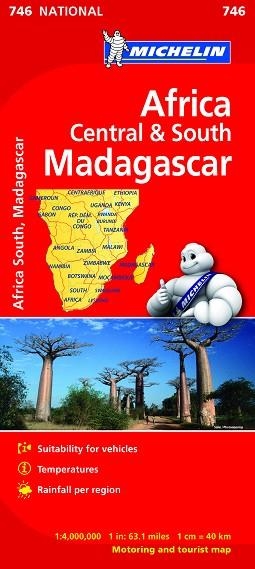 MAPA NATIONAL ÁFRICA CENTRO-SUR, MADAGASCAR | 9782067172555 | VARIOS AUTORES | Llibres Parcir | Librería Parcir | Librería online de Manresa | Comprar libros en catalán y castellano online