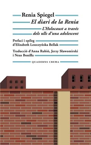 EL DIARI DE LA RENIA | 9788477276197 | SPIEGEL, RENIA | Llibres Parcir | Llibreria Parcir | Llibreria online de Manresa | Comprar llibres en català i castellà online