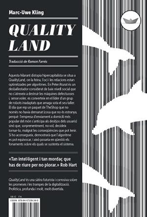 QUALITYLAND | 9788417339340 | KLING, MARC-UWE | Llibres Parcir | Librería Parcir | Librería online de Manresa | Comprar libros en catalán y castellano online