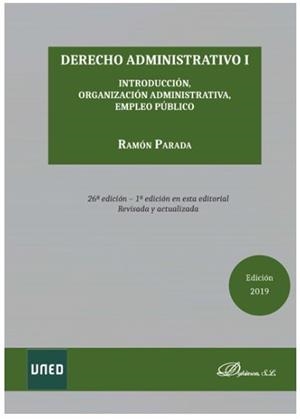 DERECHO ADMINISTRATIVO I | 9788413241739 | PARADA VÁZQUEZ, JOSÉ RAMÓN | Llibres Parcir | Librería Parcir | Librería online de Manresa | Comprar libros en catalán y castellano online