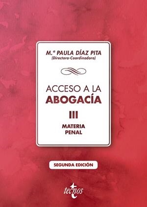 ACCESO A LA ABOGACÍA | 9788430979059 | DÍAZ PITA, Mª PAULA/GONZÁLEZ MONJE, ALICIA/HERNÁNDEZ LÓPEZ, MARAVILLAS/MARTÍNEZ PÉREZ, FERNANDO/MÉND | Llibres Parcir | Llibreria Parcir | Llibreria online de Manresa | Comprar llibres en català i castellà online