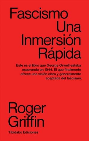 FASCISMO | 9788413475691 | GRIFFIN, ROGER | Llibres Parcir | Llibreria Parcir | Llibreria online de Manresa | Comprar llibres en català i castellà online