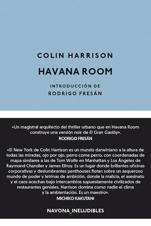 HAVANA ROOM | 9788417978334 | HARRISON, COLIN | Llibres Parcir | Llibreria Parcir | Llibreria online de Manresa | Comprar llibres en català i castellà online