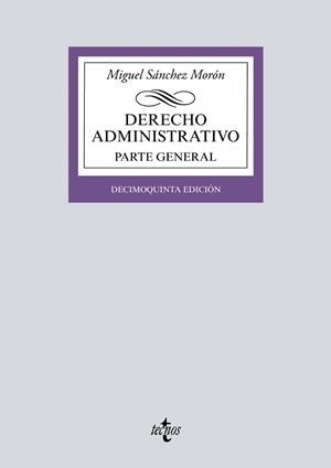 DERECHO ADMINISTRATIVO | 9788430977437 | SÁNCHEZ MORÓN, MIGUEL | Llibres Parcir | Llibreria Parcir | Llibreria online de Manresa | Comprar llibres en català i castellà online