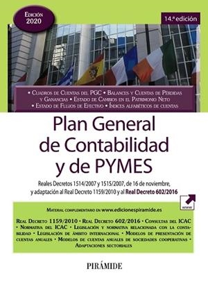 PLAN GENERAL DE CONTABILIDAD Y DE PYMES | 9788436843453 | EDICIONES PIRÁMIDE | Llibres Parcir | Llibreria Parcir | Llibreria online de Manresa | Comprar llibres en català i castellà online
