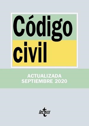 CÓDIGO CIVIL | 9788430980017 | EDITORIAL TECNOS | Llibres Parcir | Llibreria Parcir | Llibreria online de Manresa | Comprar llibres en català i castellà online